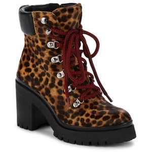 Rebecca Minkoff Maihlo Too Leopard Boot Size 8